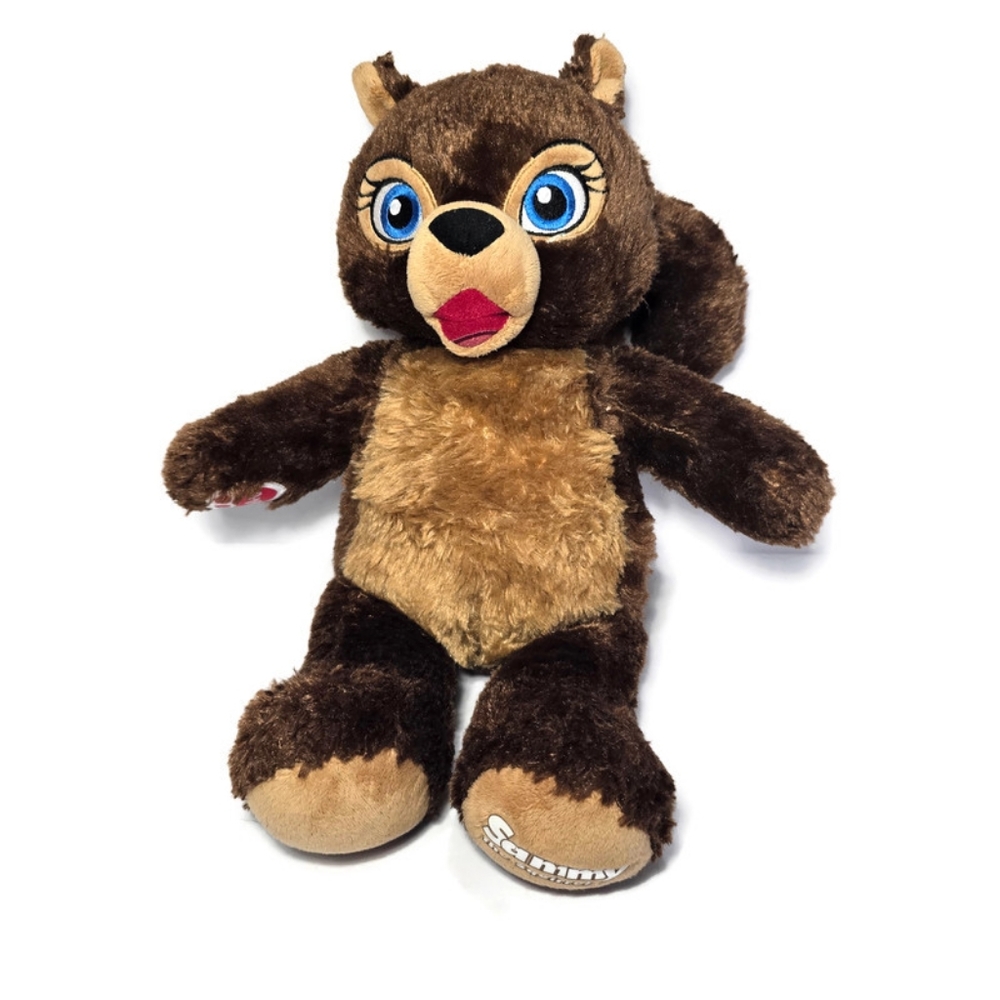 Build A Bear Sammy The Squirrel Plush Stuffed Animal Great Wolf Lodge Mascot Toy
